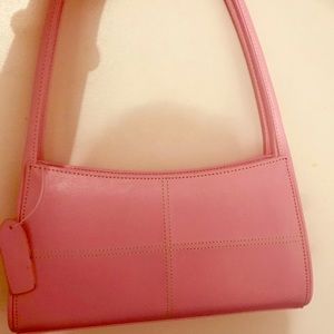 Pink hand bag